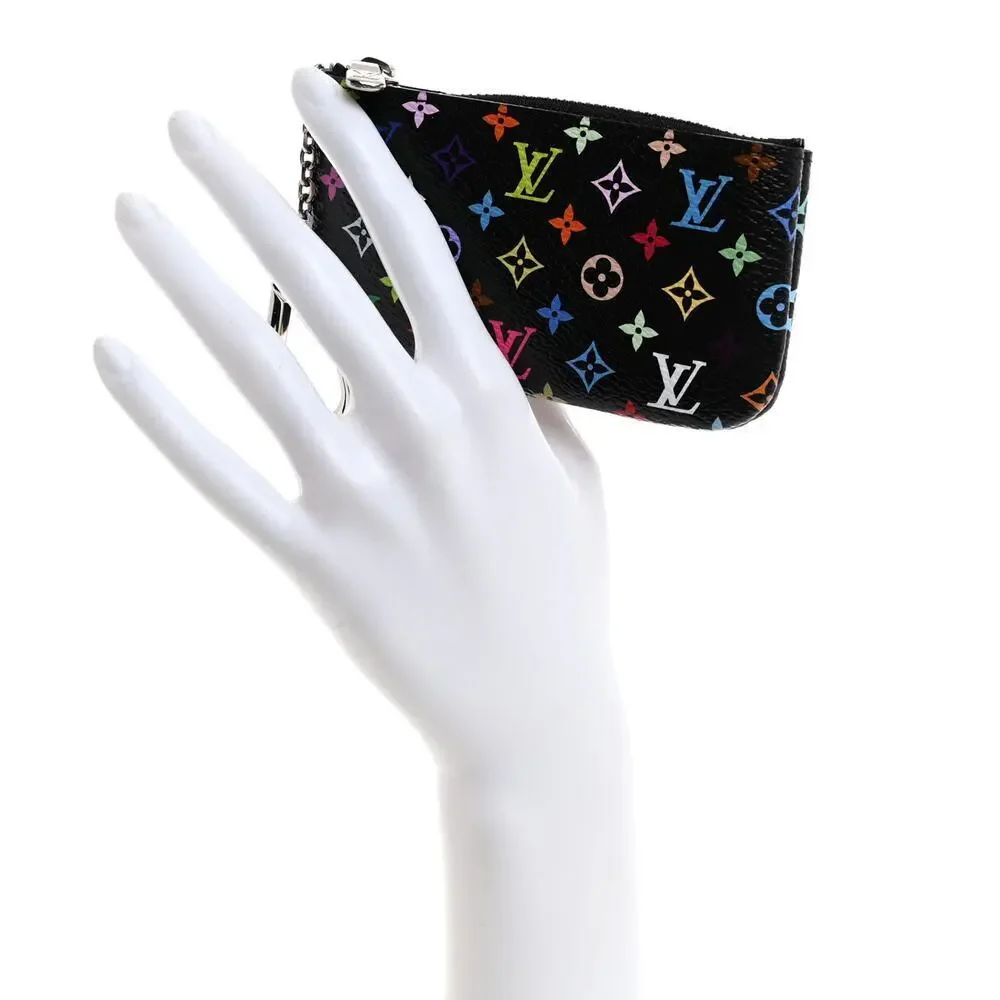 Louis Vuitton Murakami Key Pouch LV X TM Multicolor Black Cles Pochette 2025